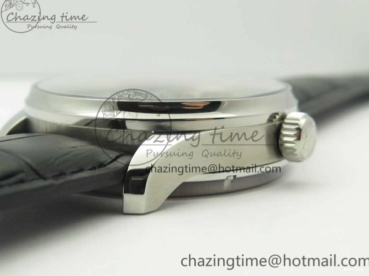 MIROTIME 0809 Portuguese Tourbillon IW5046 SS ZF Best Edition Gray Dial on Black Leather Strap SunProtective 7147